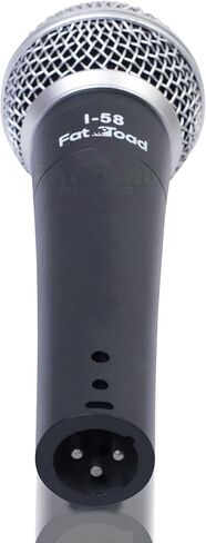 Fat Toad Vocal Microphones (Live ResponsePRO Edition) 4-Pack – Unidirectional Cardioid Mics with Clips for Studio Stage Recording, DJ Karaoke Setup in Kuwait