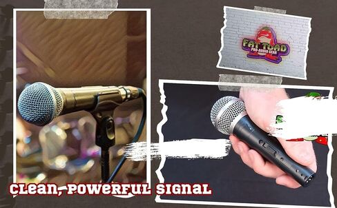 Fat Toad Vocal Microphones (Live ResponsePRO Edition) 4-Pack – Unidirectional Cardioid Mics with Clips for Studio Stage Recording, DJ Karaoke Setup in Kuwait