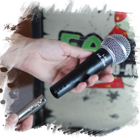 Fat Toad Vocal Microphones (Live ResponsePRO Edition) 4-Pack – Unidirectional Cardioid Mics with Clips for Studio Stage Recording, DJ Karaoke Setup in Kuwait