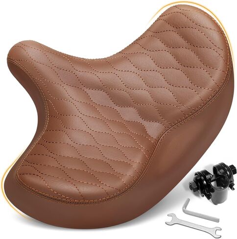 Wide Bicycle Seats for Comfort Men & Women, Oversized & Extra Soft Padded Bike Seat Cushion, Comfortable Large Bike Saddle for Ebike, Mountain Bike, Beach Cruiser, Stationary Exercise Bike in Saudi Arabia