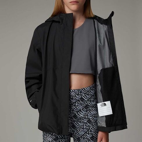 سترة The North Face للأطفال في سن المراهقة Mountain Wind (الأطفال الصغار/الأطفال الكبار) TNF أسود مقاس XX-Large in Saudi Arabia