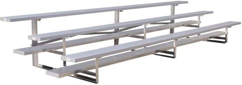 Ssn BTR0321CN 3 Row 21 ft. Tip N ft. Roll Bleachers in Kuwait
