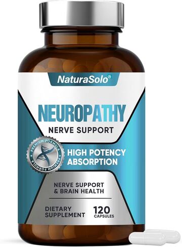 منقذ الأعصاب للاعتلال العصبي، منقذ الأعصاب 600 ملغ من حمض ألفا ليبويك - تخفيف مستهدف للاعتلال العصبي المحيطي في اليدين والقدمين، تقوية صحة الأعصاب، 120 كبسولة in Kuwait