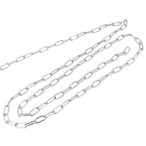 KINJOEK Stainless Steel Chain, 2mm x 98.4 Feet Heavy Duty Metal Proof Coil Chain, Hanging Loop Chains for Guardrail, Lifting Chain in Kuwait