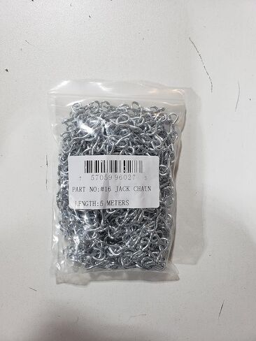 #16 سلسلة جاك فردية، مجلفنة لامعة (15 قدمًا) in Kuwait