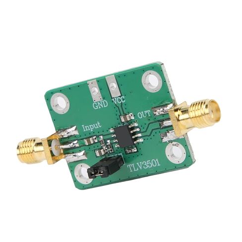 Frequency Meter Shaping Module High Speed Waveform TLV3501 Comparator 2.7 5VDC SMA Female Interface for Signal Shaping Phase Difference Measurement in Saudi Arabia