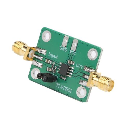 Frequency Meter Shaping Module High Speed Waveform TLV3501 Comparator 2.7 5VDC SMA Female Interface for Signal Shaping Phase Difference Measurement in Saudi Arabia