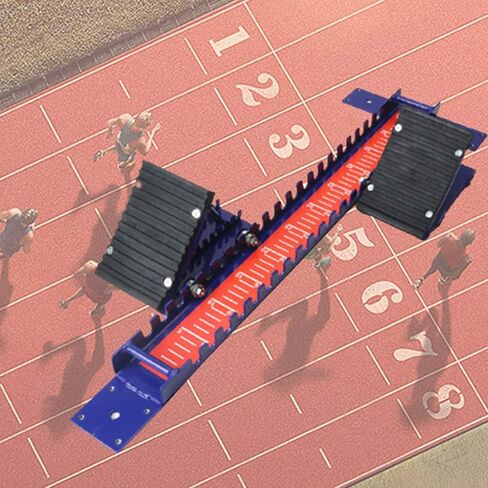 Starting Block Easy to Carry, Adjustable Pedal, Track and Field Starting Block, Adjustable Design, Suitable for Daily Training in Saudi Arabia