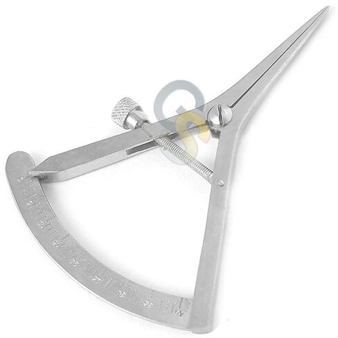 Stainless Steel CASTROVIEJO Caliper Dental Graduated 0-40MM by G.S Online Store in Saudi Arabia