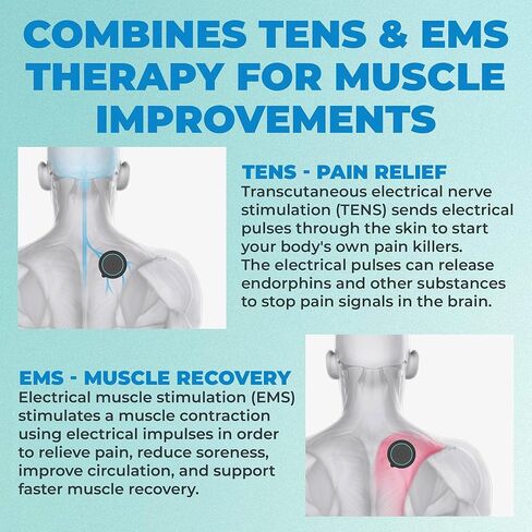 محفز العضلات اللاسلكي من تشيرب هالو - جهاز EMS محمول لاستعادة العضلات وتخفيف الألم وتدريب القوة، وتحفيز العضلات من أجل تعافي ونمو أسرع (مزدوج) in Kuwait