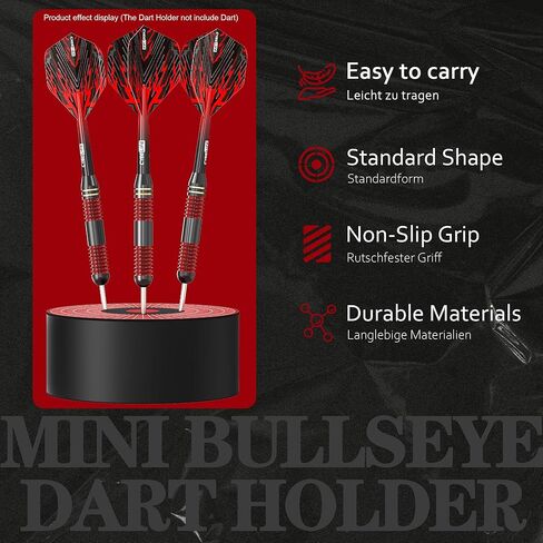 CyeeLife Dart Holder, Mini Darts Station,Dart Dock, Mini Sisal Holder Stand for Steel Tip Darts, Professional DartBoard Accessories in Saudi Arabia