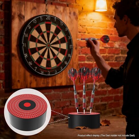 CyeeLife Dart Holder, Mini Darts Station,Dart Dock, Mini Sisal Holder Stand for Steel Tip Darts, Professional DartBoard Accessories in Saudi Arabia