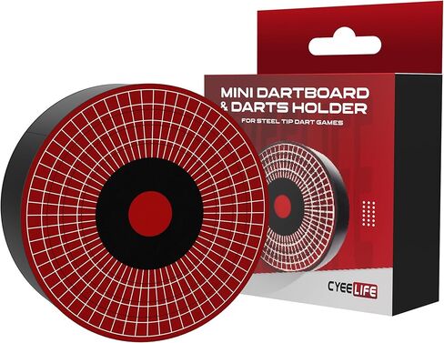 CyeeLife Dart Holder, Mini Darts Station,Dart Dock, Mini Sisal Holder Stand for Steel Tip Darts, Professional DartBoard Accessories in Saudi Arabia
