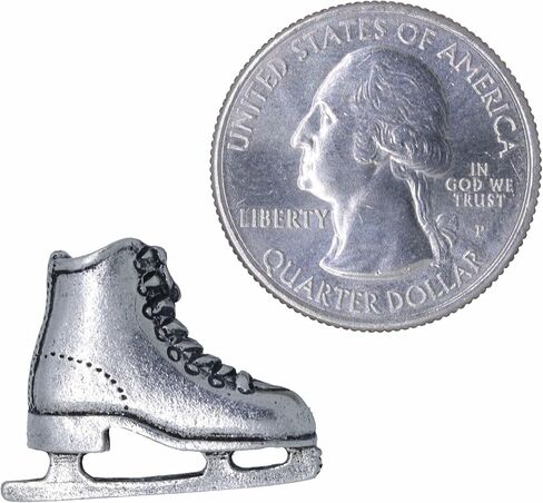Jim Clift Design Figure Skate Lapel Pin in Saudi Arabia