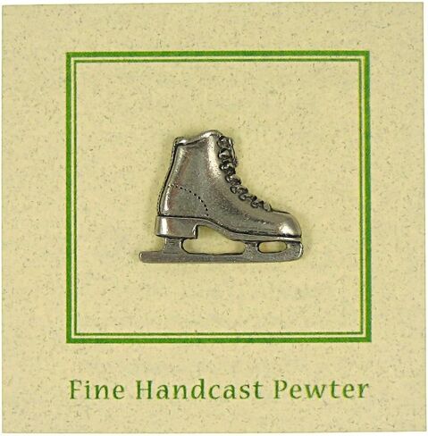 Jim Clift Design Figure Skate Lapel Pin in Saudi Arabia