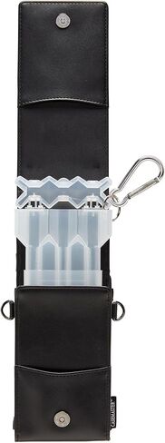 Casemaster Voyager Leatherette Wallet with Nomad Case, Holds 3 Steel Tip or Soft Tip Darts Fully Assembled, Portable Storage Accessories in Kuwait