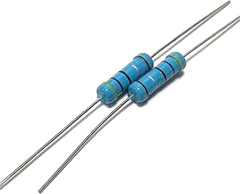 20 قطعة 2W 4R7 47R 470R 4K7 47K 470K 4.7 47 470 أوم R K دقة 1% مقاومة حلقة خمسة ألوان 0.1R-10M مقاوم غشاء معدني (MF 2W 13R 20 قطعة) in Saudi Arabia