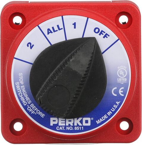 Seachoice Battery Select Switch, Compact, Disconnect Isolator Cutoff, Dual, 12-50V in Saudi Arabia