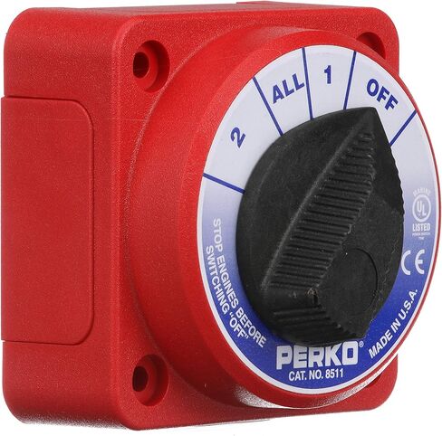 Seachoice Battery Select Switch, Compact, Disconnect Isolator Cutoff, Dual, 12-50V in Saudi Arabia