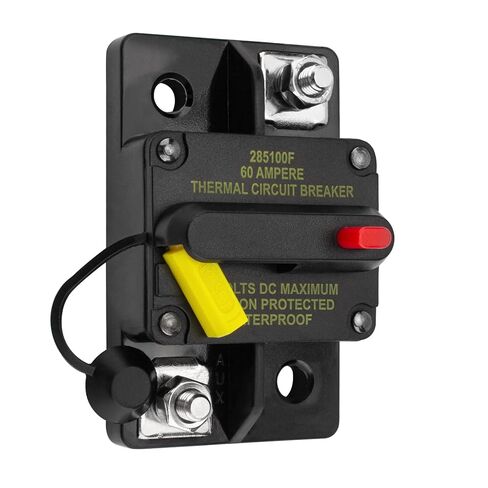 MKR-27 60 Amp Circuit Breaker 1865115 Compatible with All Minn Kota 12V/24V/36V/48V Electric Trolling Motors, 60A Circuit Breaker with Manual Reset for Boat Trolling Motor in Saudi Arabia