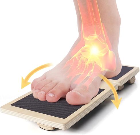 Ankle Balance Board – Stability Trainer for Rehabilitation, Basketball, Running, Yoga & Injury Recovery – Home Gym Equipment (Includes Workout Guide) in Saudi Arabia