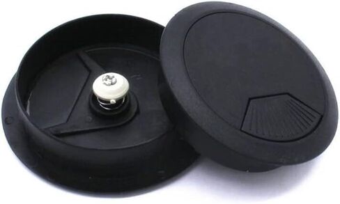 Desk Grommet,8pcs/Pack 60mm,50mm,Computer Desk Table Grommet Cable Port Wire Hole Cover, in Saudi Arabia
