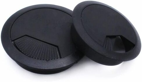 Desk Grommet,8pcs/Pack 60mm,50mm,Computer Desk Table Grommet Cable Port Wire Hole Cover, in Saudi Arabia