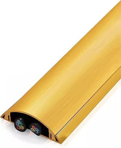 Floor Cable Cover,1m Self-Adhesive Electrical Cord Storage,Hide Telephcable Tv Wire Under. in Saudi Arabia