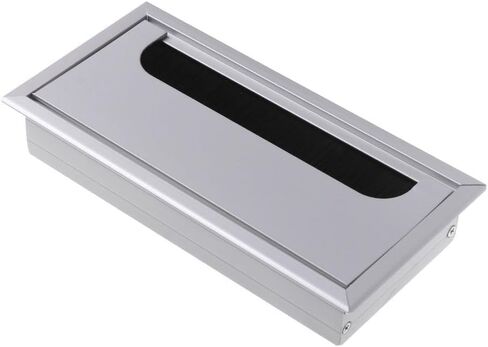 Desk Grommet,80x80/160/275mm Aluminum Alloy Wire Hole Cover Computer Grommet Line Box. in Saudi Arabia