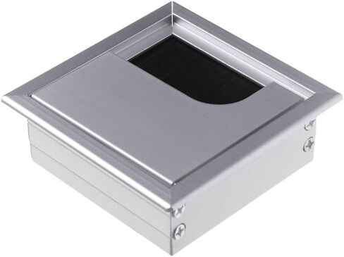 Desk Grommet,80x80/160/275mm Aluminum Alloy Wire Hole Cover Computer Grommet Line Box. in Saudi Arabia