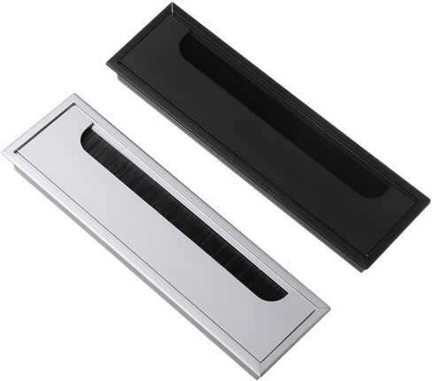Desk Grommet,80x80/160/275mm Aluminum Alloy Wire Hole Cover Computer Grommet Line Box. in Saudi Arabia