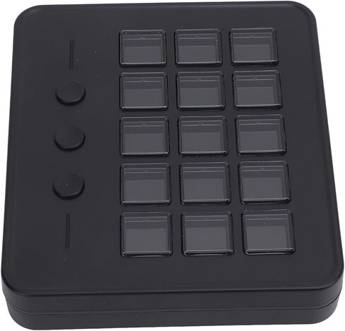 Alomejor Stream Controller لوحة المفاتيح مفاتيح قابلة للتخصيص مفاتيح LCD لأجهزة الكمبيوتر OBS مع ضبط مشغل الصوت إجراءات متعددة تصميم مدمج خفيف الوزن in Saudi Arabia