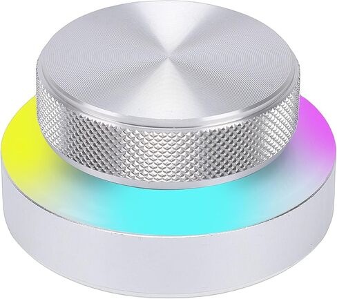 Custom Knob Controller, 3 Connectivity Options BT5.0 2.4G USB C Controller, RGB Lighting Aluminum Alloy Knob with 360 Rotating Shaft & Built in 400mAh Battery, Ideal for DIY in Kuwait