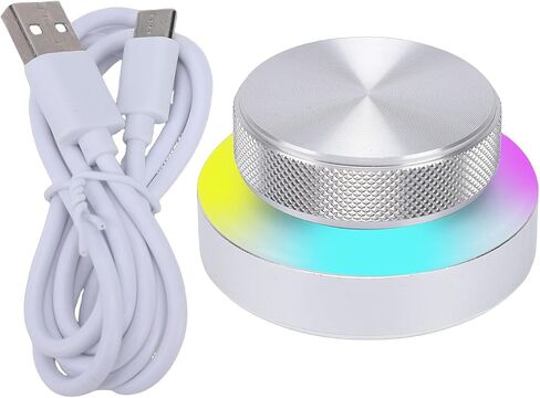 Custom Knob Controller, 3 Connectivity Options BT5.0 2.4G USB C Controller, RGB Lighting Aluminum Alloy Knob with 360 Rotating Shaft & Built in 400mAh Battery, Ideal for DIY in Kuwait