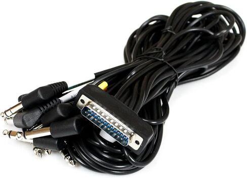 Alesis Command Advanced Drum Module with Cable Snake and Silverline Audio 10ft Auxiliary Cable Bundle in Kuwait