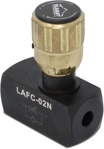 Hydraulic Flow Control Valve w/Free Reverse Flow, 1/8" NPT Ports in Saudi Arabia