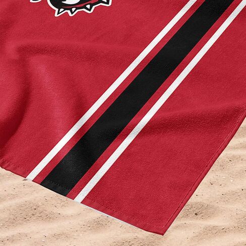 منشفة الشاطئ Northwest Georgia Bulldogs NCAA Homebreak من قطعتين، مقاس 30 × 60 بوصة in Saudi Arabia