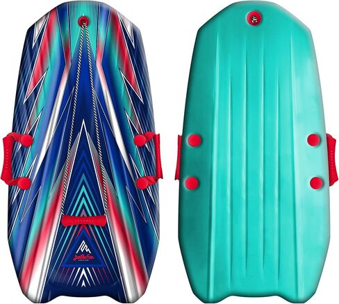 36in Winter Foam Snow Sled with Tow Rope and Handles in Kuwait