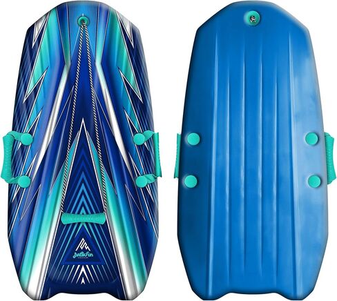 36in Winter Foam Snow Sled with Tow Rope and Handles in Saudi Arabia