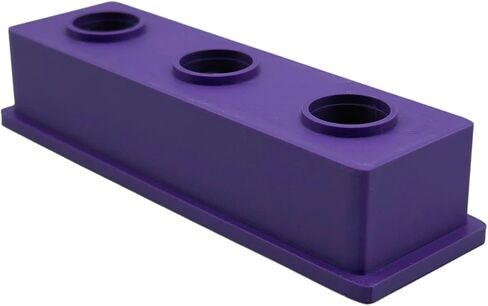 14mm Slide Bowl Stand Holder, 3 Piece Slot Capacity (Cyan Chartreuse) in Saudi Arabia