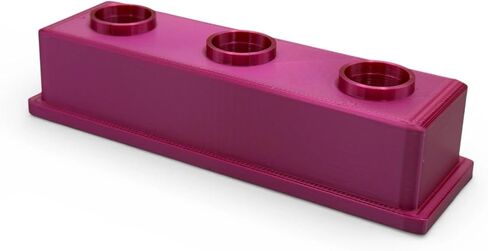 14mm Slide Bowl Stand Holder, 3 Piece Slot Capacity (Cyan Chartreuse) in Saudi Arabia