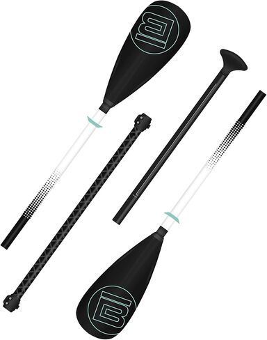 BOTE 4-Piece Kids Hybrid Adjustable Fiberglass Paddle Stand Up Paddle Board Kayak Universal Convertible Axe Blade Paddle Fishing Kayaking Surfing Canoe Family Kids Friendly 4 Piece in Kuwait
