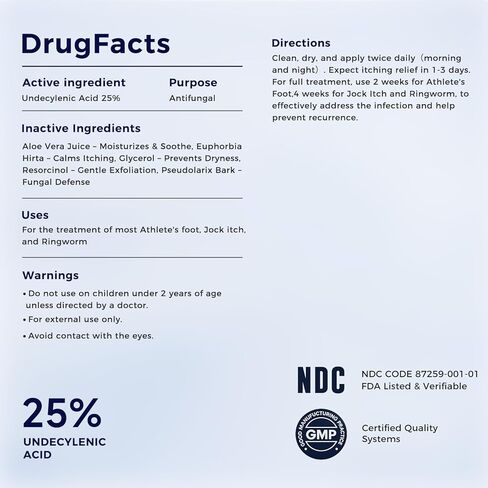 قلم معالجة فطريات القدم وأظافر القدم للرياضيين المؤهلين من إدارة الغذاء والدواء الأمريكية - الحد الأقصى من مضادات الفطريات التي لا تحتاج إلى وصفة طبية مع 25% من حمض الأنديسيلينيك، أداة توزيع دقيقة لتخفيف الحكة والعناية بالأظافر in Kuwait