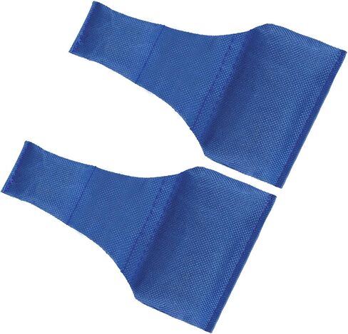 2Pcs Football Referee Bean Bag, 5.9" x 3.5" Nylon Football Referee Throw Down Bean Bag Long Neck, Officials Choice for Football Games Party Accessory (Blue) in Kuwait