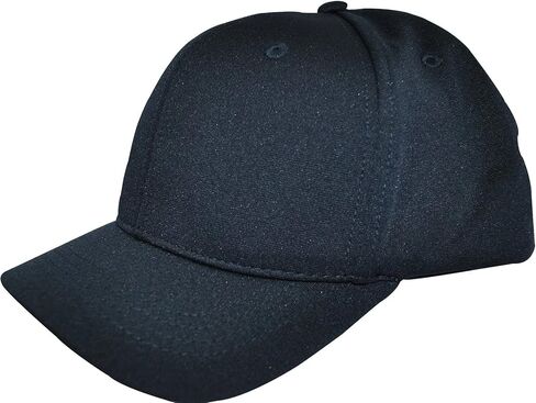 Smitty | HT-304 | 4 Stitch Flex Fit Umpire Hat | Baseball Softball | Black or Navy Choice | Umpire's Choice! (Navy, Medium (7 1/4-7 1/2)) in Saudi Arabia