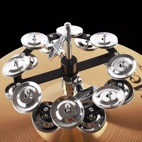 50 قطعة طبل الصنج الدائري استبدال لآلات قرع Snare الدف الدائري الصنج جرس الملحقات مجموعة طبلة استبدال أجزاء in Kuwait