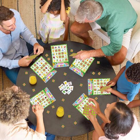 Yoklili Spring Bingo Game Cards 24 Players Springtime Party Card Games School Classroom Games Party Supplies in Kuwait