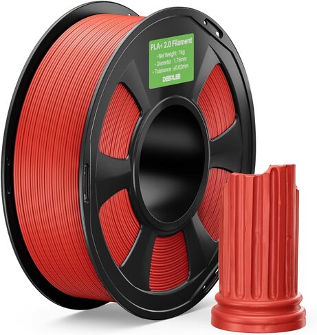 DEEPLEE PLA+ 2.0 خيوط 1.75 مم، خيوط طابعة ثلاثية الأبعاد أقوى متانة، أبيض 1 كجم، ترقية خيوط طابعة PLA Plus ثلاثية الأبعاد، خيوط PLA+ عالية السرعة لمعظم دراكر FDM ثلاثية الأبعاد in Kuwait