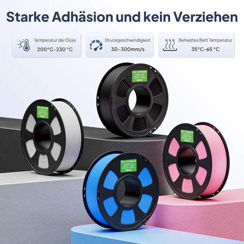 DEEPLEE PLA+ 2.0 Filament 1.75mm, Stronger Toughness 3D Printer Filament, White 1KG, Upgrade PLA Plus 3D Printer Filament, High Speed PLA+ Filament for Most FDM 3D Drucker in Saudi Arabia