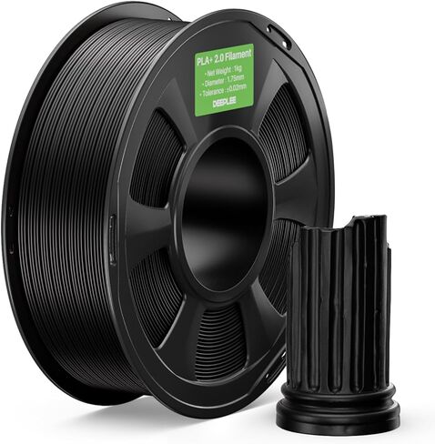 DEEPLEE PLA+ 2.0 Filament 1.75mm, Stronger Toughness 3D Printer Filament, White 1KG, Upgrade PLA Plus 3D Printer Filament, High Speed PLA+ Filament for Most FDM 3D Drucker in Saudi Arabia